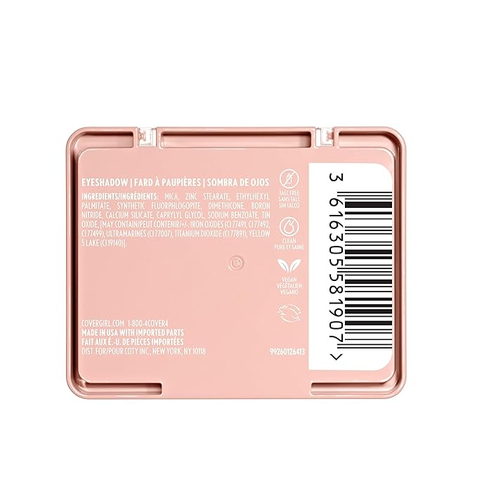 COVERGIRL Eye Enhancer, Sweet Plum, Eyeshadow Trio, Easy to Wear, Clean & Vegan, Talc-Free, Matte & Shimmer Finishes, Smudge-Proof, 0.14oz-Velvo Beauty