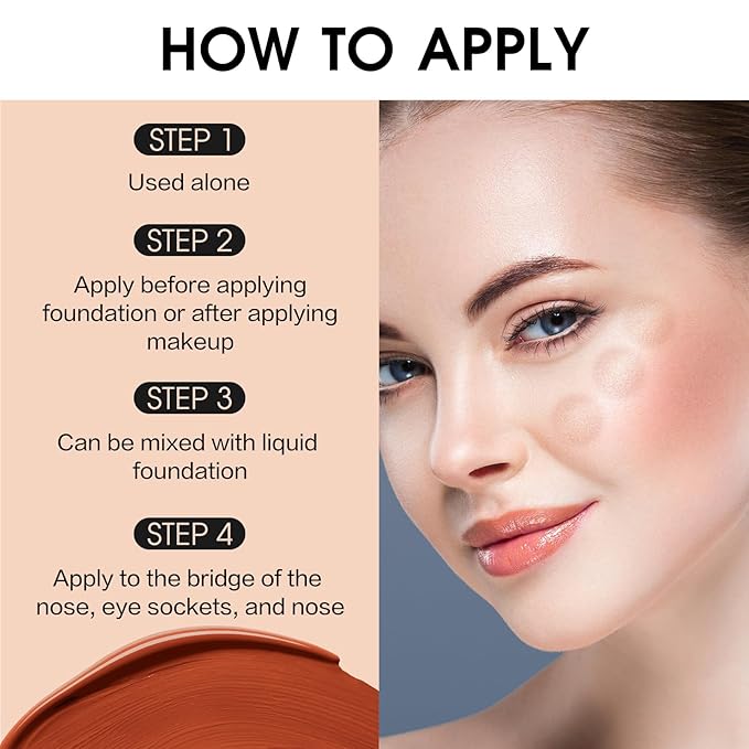 UCANBE Halo Glow Liquid Filter, Face Complexion Booster For Radiant Skin All Day Longwear, Soft-Focus Look Sodium Hyaluronate Vegan & Cruelty-Free - 0.91OZ Deep Tan-Velvo Beauty