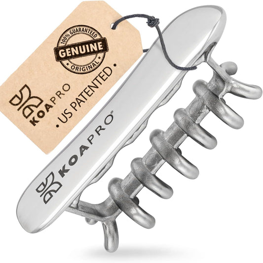 KOAPRO Facial Facia Blaster Tool for Sensitive Fascia Blasting - Face Gua Sha Tool Helps Lymphatic Drainage and Cellulite Reduction, Neck and Face Fascia Roller for Tight Skin, Deep Tissue Massager-Velvo Beauty