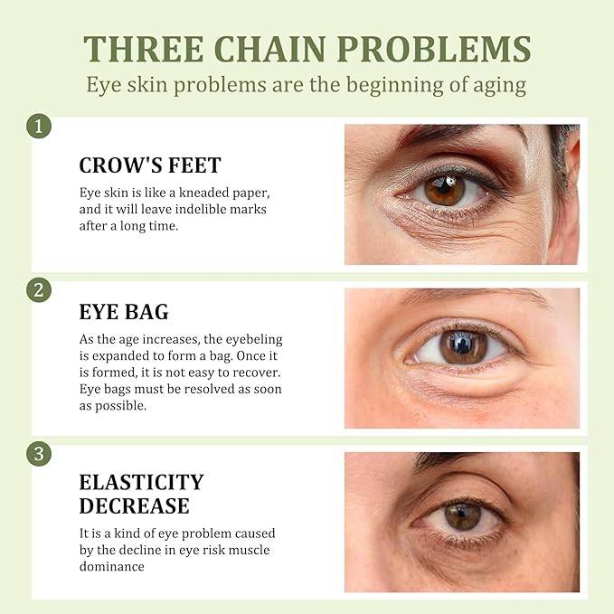 Retinol Eye Cream Brightening Eye Stick Anti-aging Eye Cream for Dark Circles and Puffiness Dark Circles Under Eye Treatment Under Eye Cream Puffy Eyes Treatment Firm Eye Bags Treatment for Men Women-Velvo Beauty