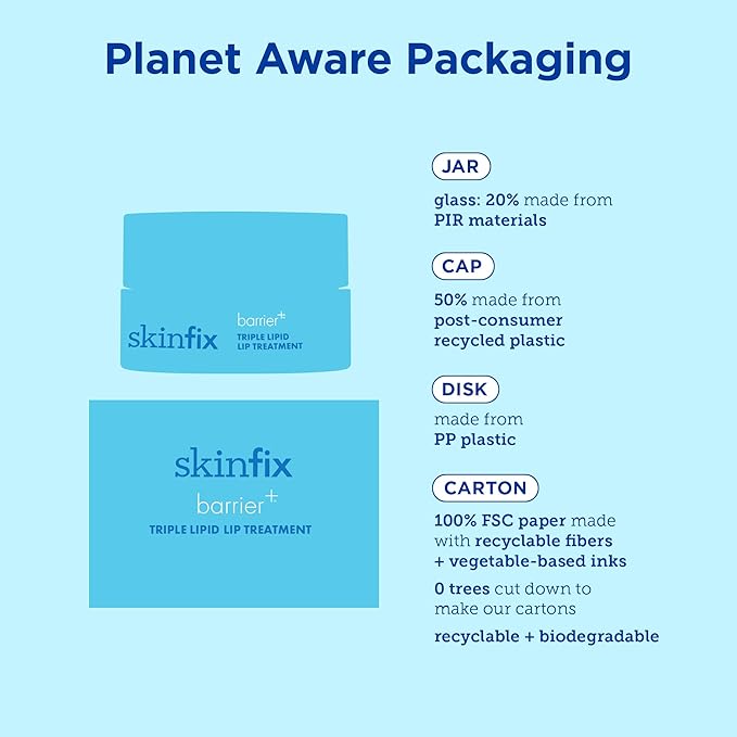 Skinfix Barrier+ Triple Lipid Lip Treatment: Nourish Dry, Chapped Lips With Our Volumizing Complex to Visibly Plump & Fill Fine Lines, 0.27 Oz-Velvo Beauty