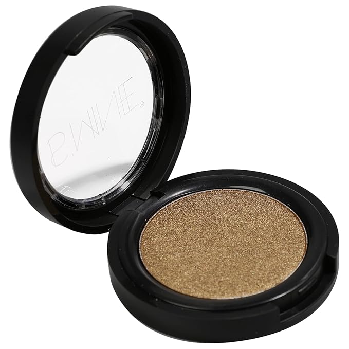 ISMINE Single Light Brown Eyeshadow, Shimmer Bronze, High Pigment, Longwear Single Matte Eyeshadow Eye Makeup for Day & Night (#15)-Velvo Beauty