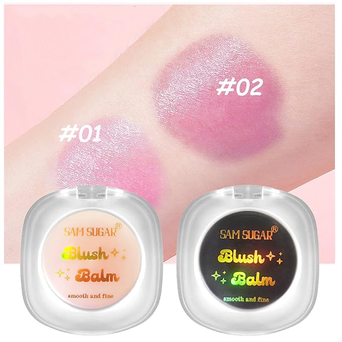 Cream Blush,Color Color Changing Tint,Magic Blush for Cheek & Lip Waterproof Multi-Use Lips and Cheek Tint,Moisturizing Lightweight, Makeup Blush (Pink, 1.62 oz)-Velvo Beauty