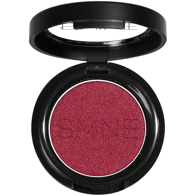 IS'MINE Single Red Shimmer Eyeshadow Powder Palette High Pigment, Longwear, Intense Color Best Red Eyeshadow-Velvo Beauty