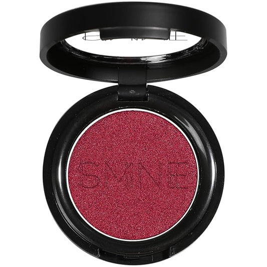 IS'MINE Single Red Shimmer Eyeshadow Powder Palette High Pigment, Longwear, Intense Color Best Red Eyeshadow-Velvo Beauty