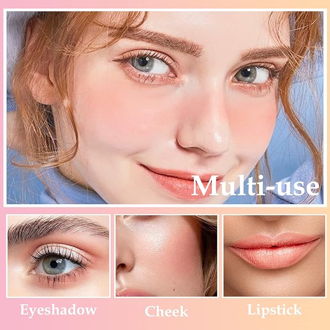 Boobeen Liquid Blush Velvet Cream Blush Makeup Matte Soft Gel Face Blush Makeup for Cheeks, Lightweight Blendable Liquid Blush Stick, Long-lasting Smooth Natural Blush Color-Velvo Beauty
