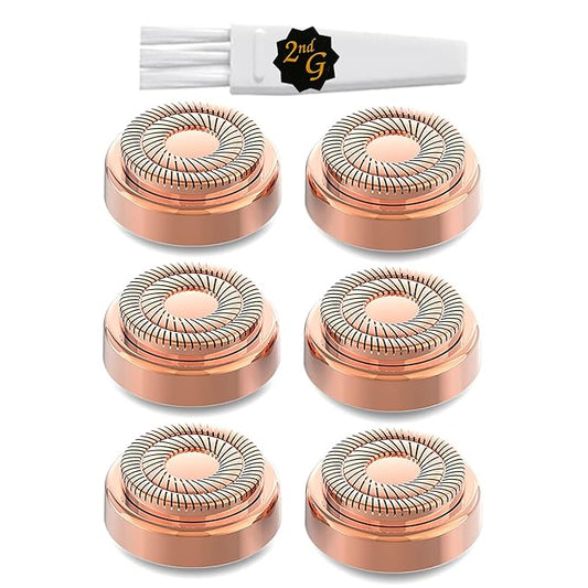 tuokiy Gen 2 Replacement Heads for Facial Hair Removal, Replacement Blades for Women Facial Hair Remover Generation 2-Velvo Beauty