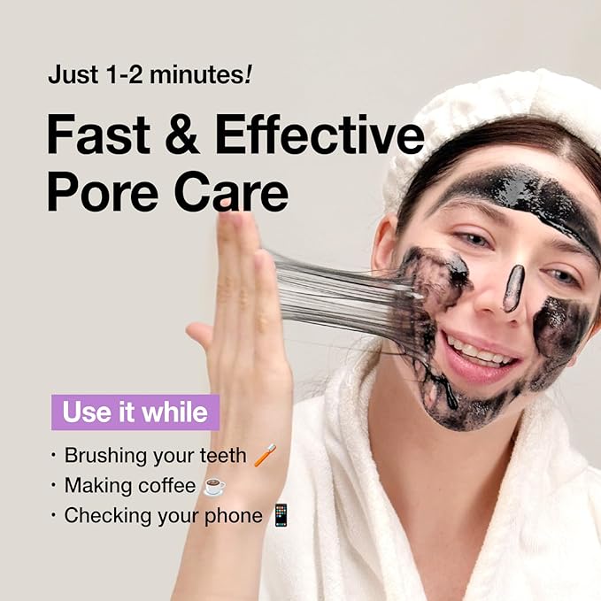 coxir TXA MUCIN ALL-IN-1 PORE MASK –Gelato Texture Wash-Off treatment | Ampoule Mask-to-Foam | Charcoal+ Snail+TXA | Blackhead Remover |Daily Pore Detox for Oily & Sensitive Skin|4.05fl.oz-Velvo Beauty