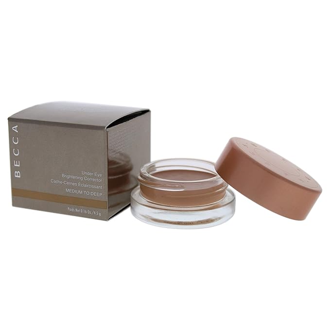 BECCA - Under Eye Brightening Corrector, Medium to Deep: Rich, pearlized apricot, 0.16 oz.-Velvo Beauty