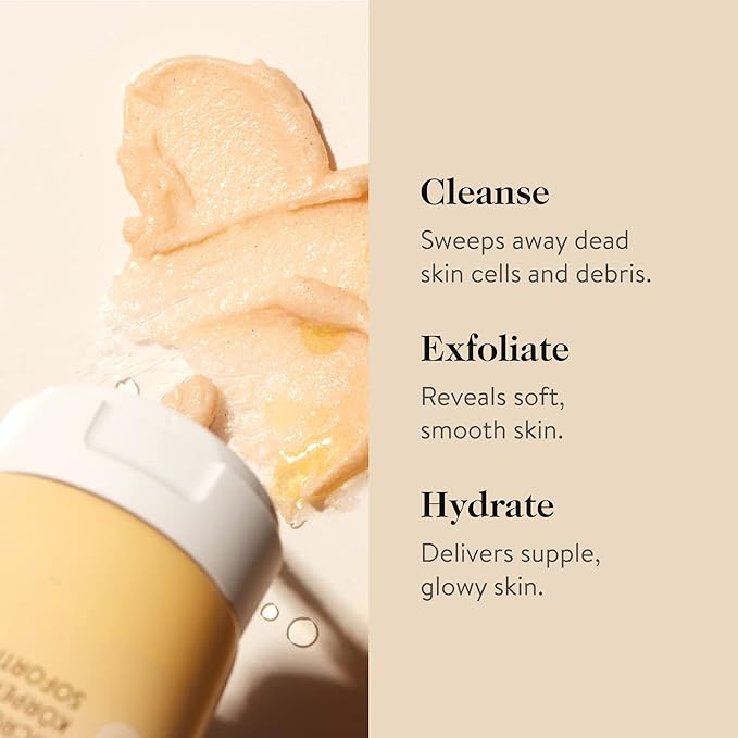 goop Beauty Microderm Body Polish | Exfoliating Scrub & Foaming Cleanser for Glowing Skin | Salts & Kakadu Plum Seed Oil for Hydration | Inspired by Microdermabrasion | 6 fl oz-Velvo Beauty