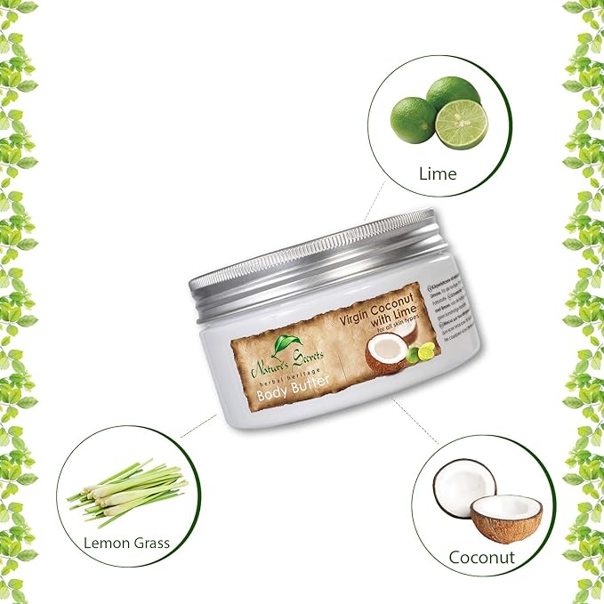 Nature's Secrets Coconut Body Butter with Hyaluronic Acid, Retinol, Jojoba Oil & Viatmin E. Creamy, Ultra-Moisturising. For Dry Skin.-Velvo Beauty
