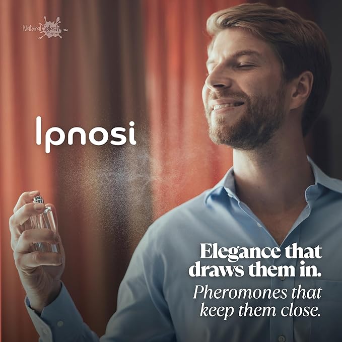 lpnosi For Him Pheromone Perfume, Long-Lasting Fragrance Infused with Natural Essences & Powerful Pheromones, Irresistible Scent for Men, Spray, Travel-Friendly, Natural Splash Body Care, 1 fl oz-Velvo Beauty