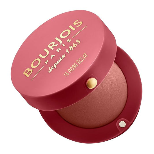 Bourjois Blush for Women, 15 Rose Eclat, 0.08 Ounce-Velvo Beauty
