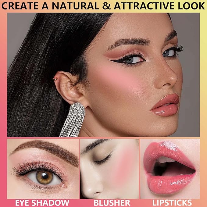 Liquid Blush,Natural Soft Cream Face Blush Matte Cheek Tint,Lightweight,Moisturizing,Waterproof,Long Lasting Face Blush Stick(1#)-Velvo Beauty