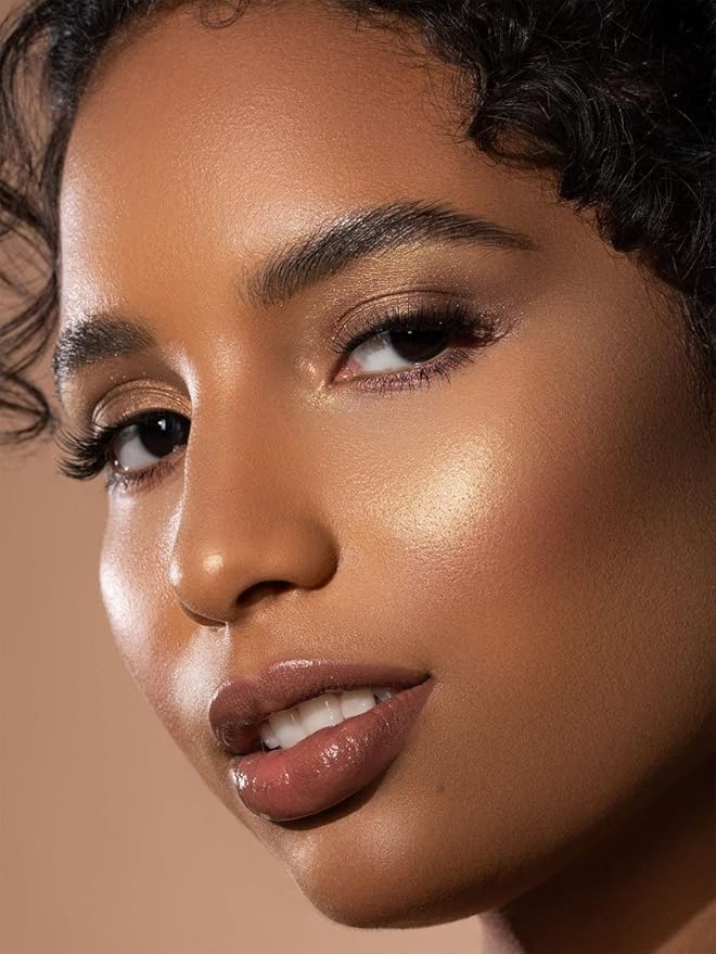 SHEGLAM Glow Bloom Liquid Waterproof Highlighter Long Lasting Cream Highlighter with Shimmer Dewy Finish - Tea Cake-Velvo Beauty
