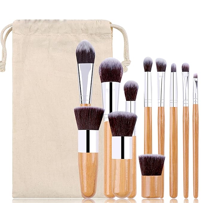 Color Correcting Concealer Palette, Contouring Foundation Creamy Contour Multi-Palette with 8 Makeup Brush Set for Foundation Powder Concealers Eyeshadows Blush Makeup, Vegan, Cruelty Free-Velvo Beauty