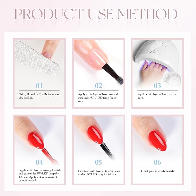 Double Rhythm 0.5Oz Navy Blue Gel Polish Sheer Neutral Natural Light Milky Same Color Same Bottle 15ML Jelly UV Nail Art DIY at Home (Navy Blue-A1107)-Velvo Beauty