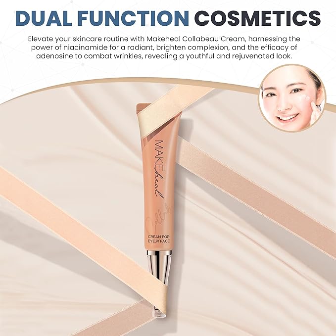 Collabeau Eye and Face Cream Special Set, Intensive Elasticity Care, Hydrolyzed Collagen, Elastin, Hyaluronic Acid, Soft and Supple Skin, Wrinkle Care, Mediheal Skincare (25ml x 4ea)-Velvo Beauty
