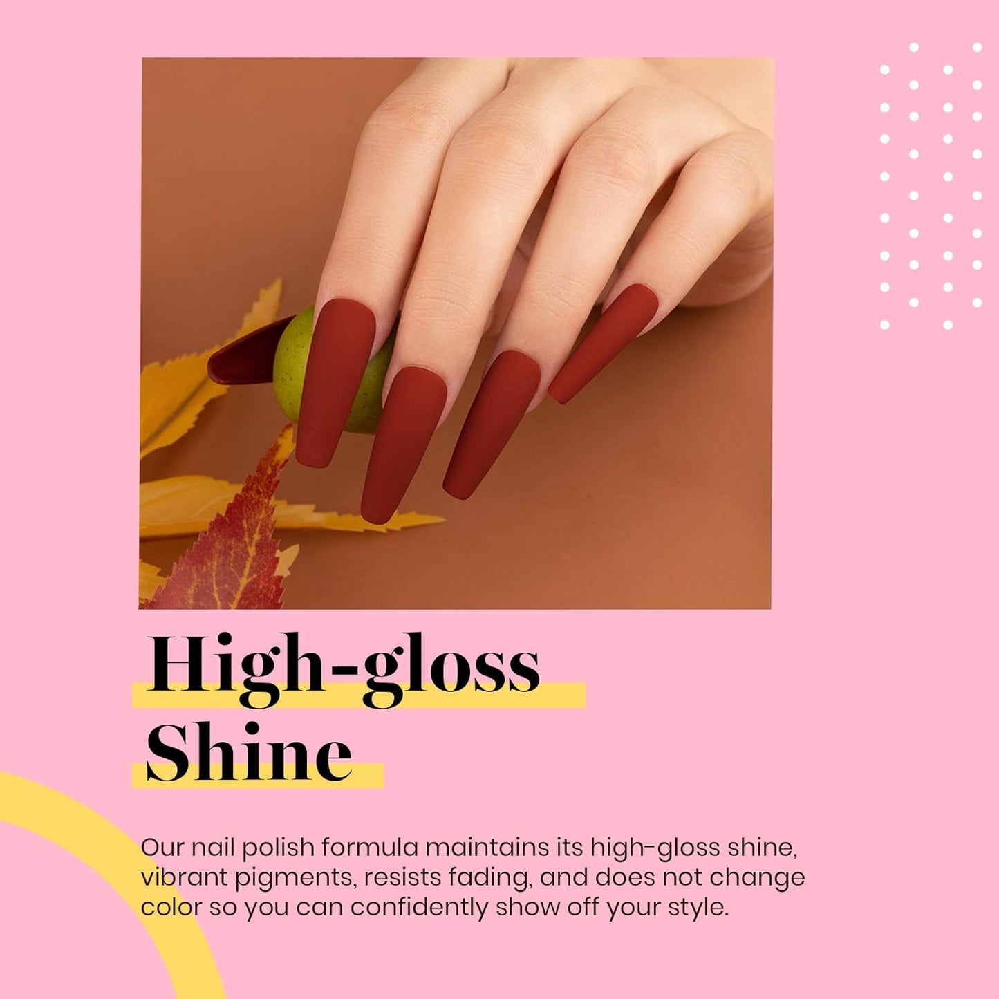 Beetles Burgundy Red Gel Polish – Blanchett Maroon Gel Nail Polish, 15ml Dark Plum Red Color UV Lamp Soak Off Manicure DIY at Home Nails Gifts for Women-Velvo Beauty