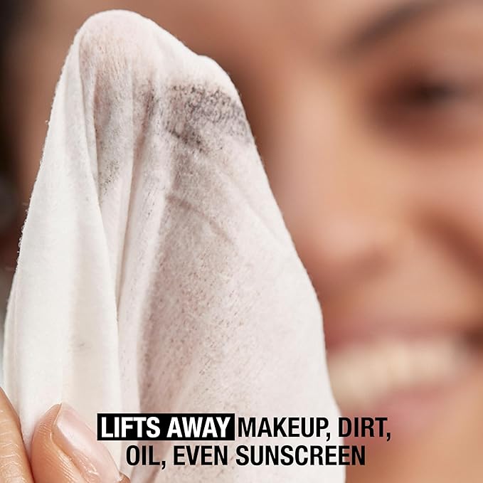 Neutrogena Fragrance-Free Makeup Remover Wipes, Daily Facial Cleanser Towelettes, Gently Removes Oil & Makeup, Alcohol-Free Makeup Wipes, 25 ct-Velvo Beauty