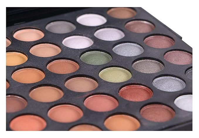 Pro 120 Colors Shimmer and Matte Eyeshadow Palette Glittering Eye Shadow Makeup Palette Eyes Cosmetic Contouring Kit #4 - Ideal for Professional and Daily Use-Velvo Beauty