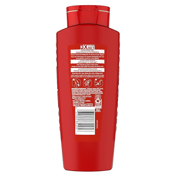 Old Spice Body Wash for Men, High Endurance Pure Sport, 24 Fl Oz (Pack Of 4)-Velvo Beauty