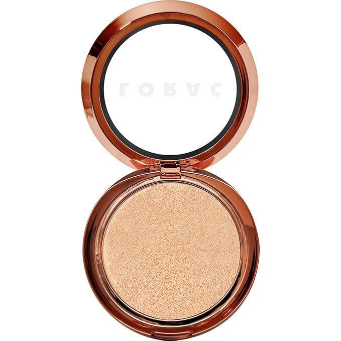 LORAC Light Source Mega Beam Highlighter | Highlighter Makeup Powder | Shimmer Highlighter | Gilded Lily Gold-Velvo Beauty