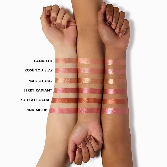 e.l.f. Halo Glow Blush Beauty Wand, Liquid Blush Wand For Radiant, Flushed Cheeks, Infused With Squalane, Vegan & Cruelty-free, Rosé You Slay-Velvo Beauty