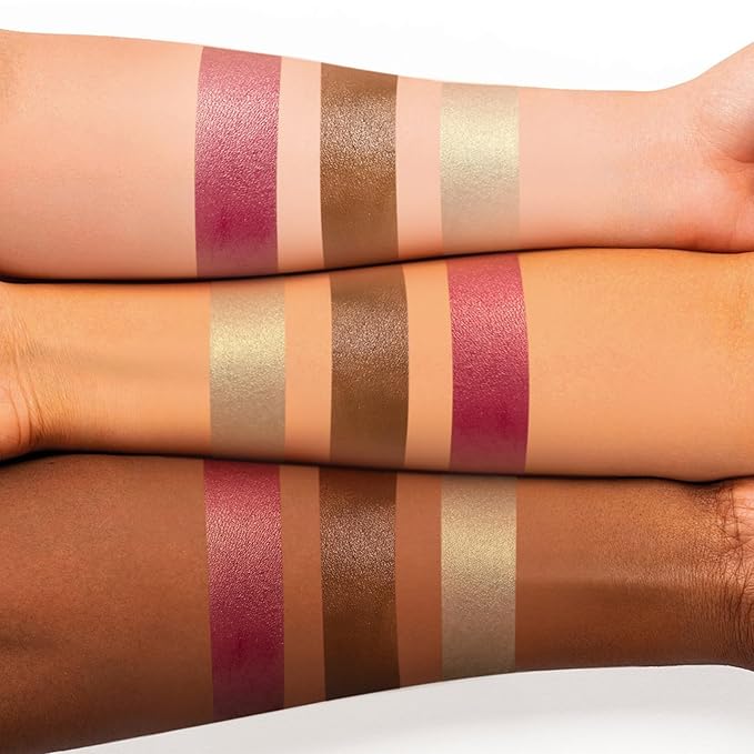 3 Pcs Face Contour Stick Kit, Matte Finish Face Stick Trio with Bronzer Blush Highlighter and Brush, Long Lasting Waterproof Cream Beauty Wand Makeup Set for Sculpt Glowing Face Look (#2, 7, 11)-Velvo Beauty