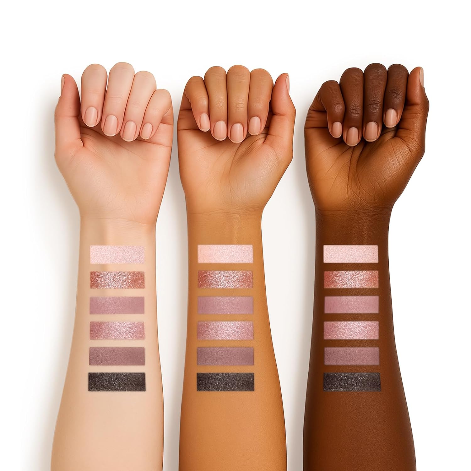 6 Colors Mini Eyeshadow Makeup Palette Rosy Neutral Nude Eye Shadow Shimmer & Matte Make Up Pallet with Mirror Highly Pigmented Long Lasting Waterproof Travel Size Gift Kit 02-Velvo Beauty