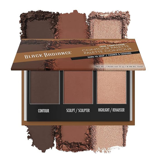 Black Radiance True Complexion Contour Palette, Dark To Deep-Velvo Beauty