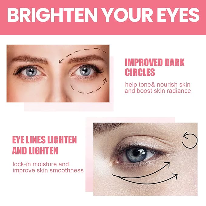 Rosehip Eye Cream Stick, Moisturizing, Hydrating, Lightens Lines and Dark Circles, Lifting, Firming-Velvo Beauty