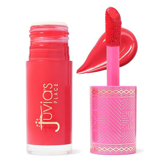 Juvia's Place Blushed Liquid Blush BarbieRose - Dewy Tint Cheeks Makeup Glow Pigment Effortless Beauty Long Lasting Cosmetics Soft Creamy Natural Buildable All Skin Color Light Flawless Finish Blend-Velvo Beauty
