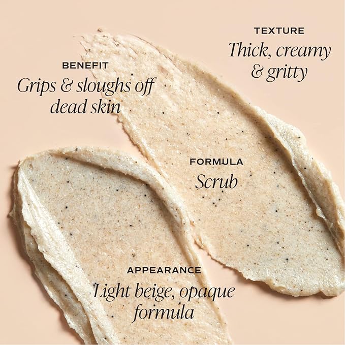 Saltair KP Body Scrub. 5% Glycolic Acid Treatment with Volcanic Sand and Plant Moisturizers. Fragrance-Free Physical Chemical Exfoliator. Exfoliating Body Scrubber for Rough Bumpy Skin, 10oz.-Velvo Beauty