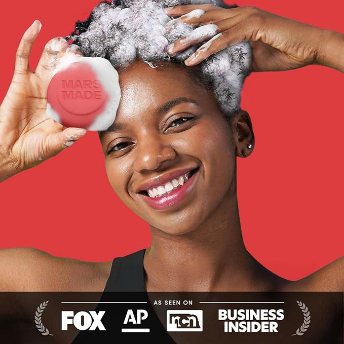 Red Bean Shampoo Bar 2.0 - Hydrating & Moisturizing Natural Hair Soap Bar Shampoo for Hair Color & Scalp Nourishment - Bathing Soap Solid Shampoo for All Hair Types (120g, 4.23oz)-Velvo Beauty