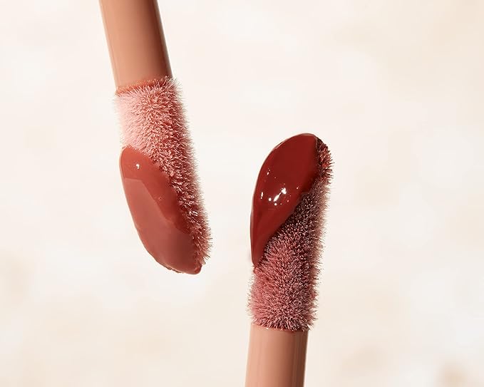 Live Tinted Huegloss High-Shine Lip Gloss - Hydrating, Non-Sticky, Moisturizing Lip Gloss with Hyaluronic Acid, Coconut Oil, and Shea Butter For a Soft Barrier & Seals in Moisture - Soft Rose-Velvo Beauty