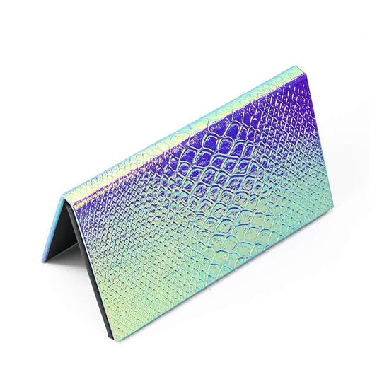 Mermaid Empty Magnetic Palette, Fish scale Empty Magnetic Palette for Highlighters Eyeshadows Lipstick Blush Powder Rectangle Large size (Fish Scales)-Velvo Beauty
