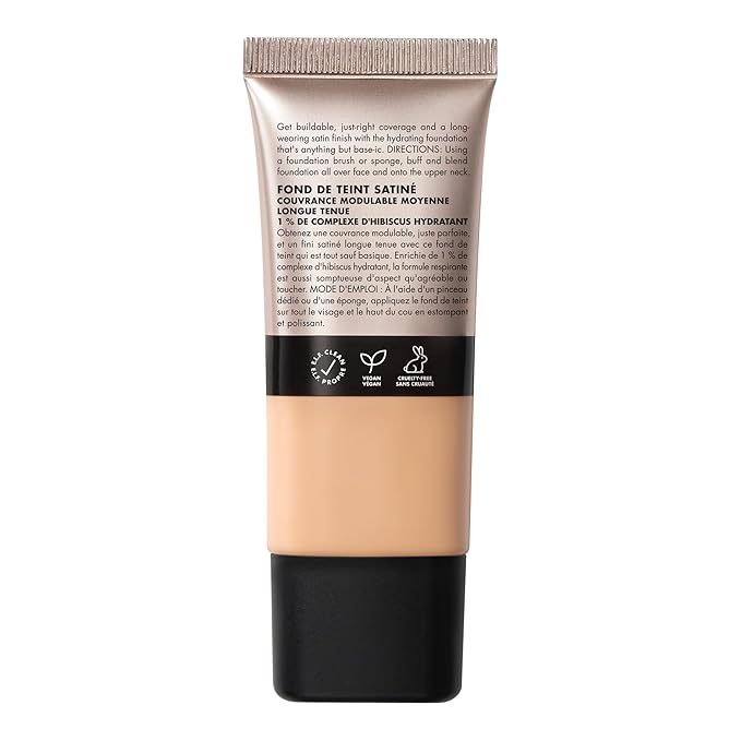 e.l.f. Soft Glam Foundation, Medium Coverage, Long-Lasting & Buildable Foundation For A Smooth, Satin Finish, Vegan & Cruelty-Free, 23 Light Cool-Velvo Beauty