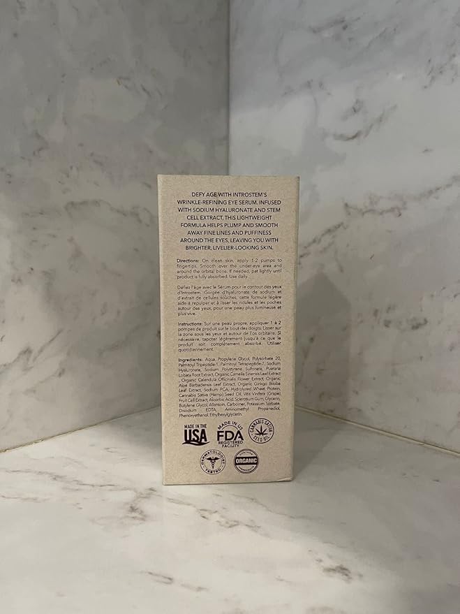 Introstem Stem Cell Eye Serum 30ml / 1fz.oz-Velvo Beauty