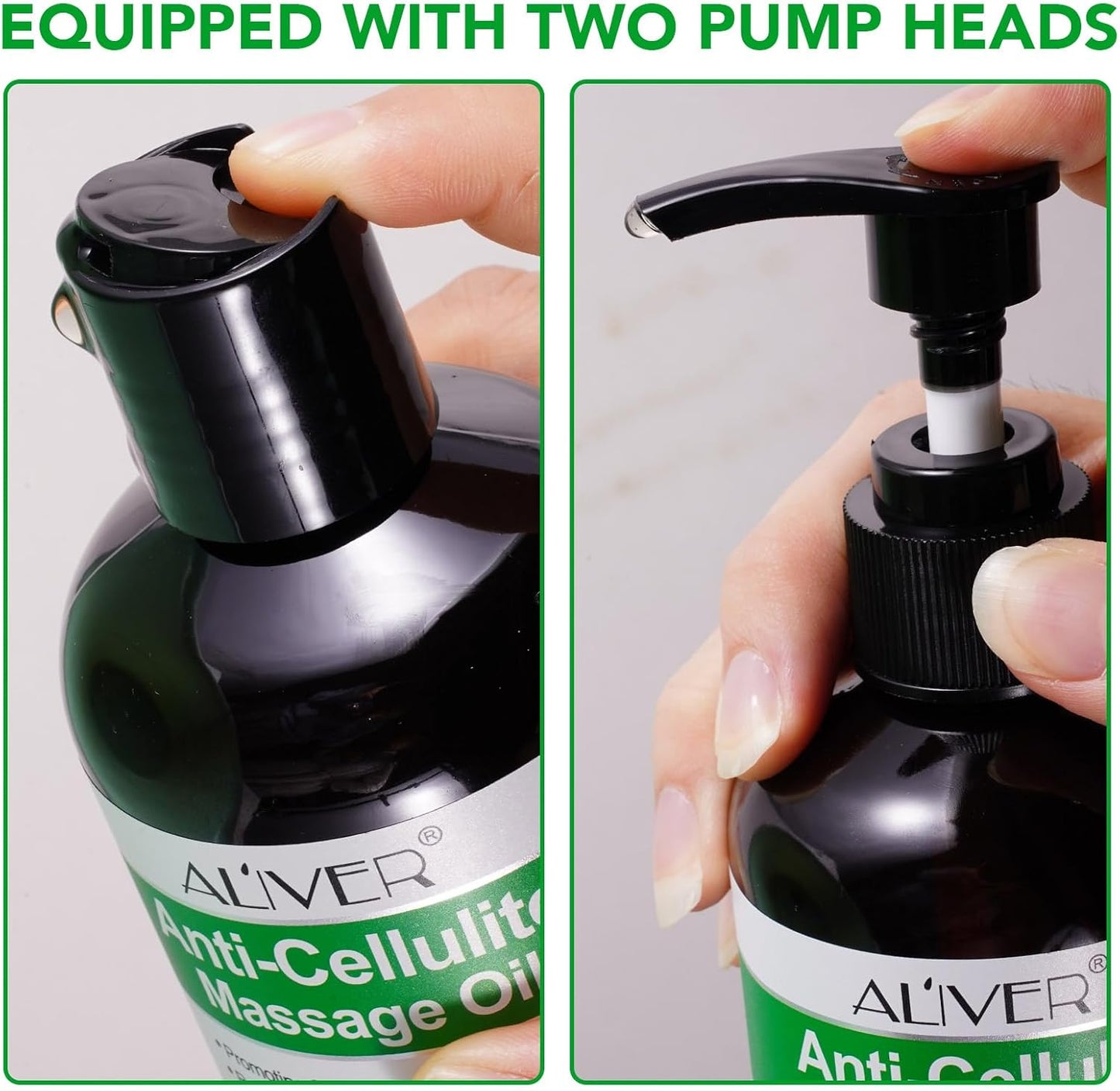 Body Oil Naturals Anti Cellulite Massage Oil, for Skin Tightening, Massage Oil for Massage Therapy Assists with Firming, Moisturizes Skin -8.46 fl.oz-Velvo Beauty