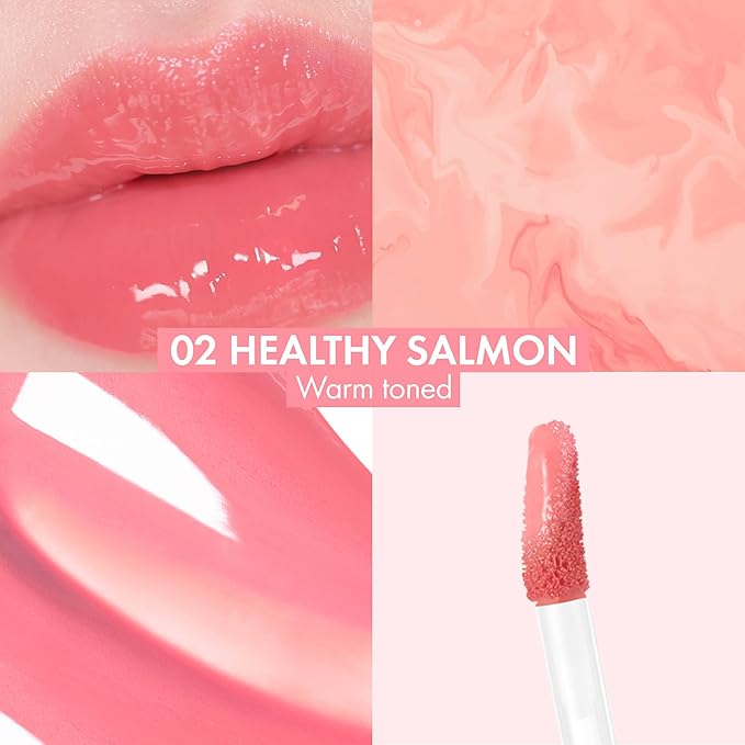 Amuse Jel-fit tint (02 HEALTHY SALMON)-Velvo Beauty