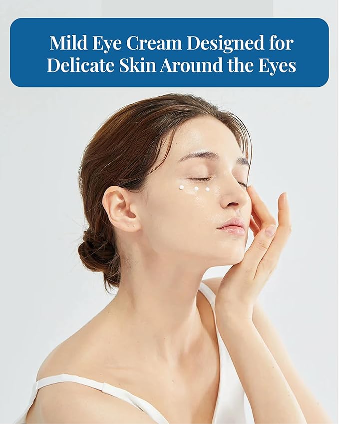 Advanced CICA Eye Cream (0.9fl oz) - Gentle Eye Care for Delicate Skin. Korean Skin Care by LG Beauty. Ceramide, Centella Asiatica, Pro-Retinol.-Velvo Beauty