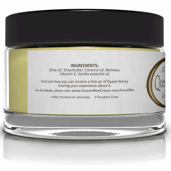 Queen Bee Organic Under Eye Cream, 1 Ounce-Velvo Beauty