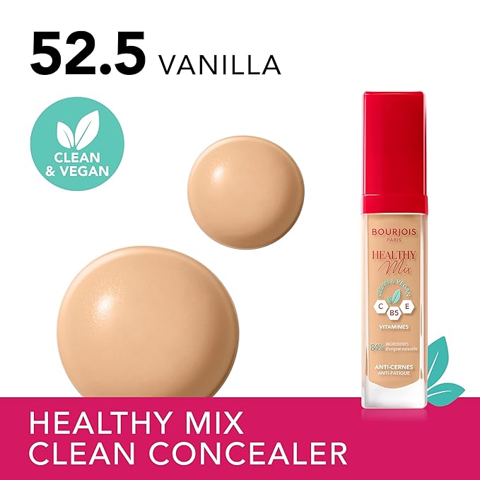 Bourjois Healthy Mix Clean & Vegan Concealer - 52.5 Vanilla-Velvo Beauty