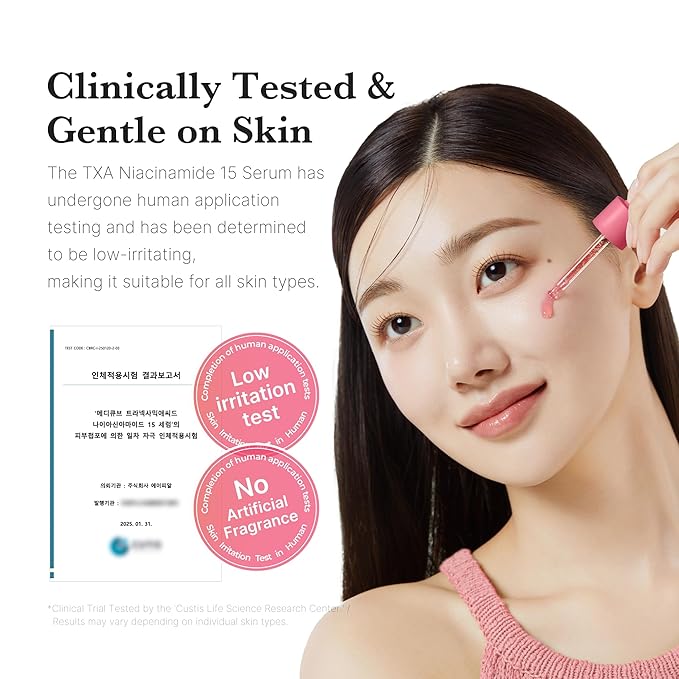 medicube TXA+Niacinamide 15% Glow Facial Serum for After Spot Care | All-in-One Daily Korean Skincare | Uneven Skin Tone, Texture, and Hydration Care | High-Potency Tranexamic Acid 5% | 1.01 fl.oz-Velvo Beauty