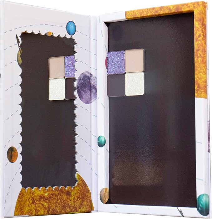 Empty magnetic palette with Mirror,Like a Book Fashionable and beautiful empty magnetic palette Makeup Magnetic Palette-Velvo Beauty