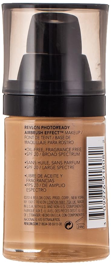 Revlon Photoready Golden Beige Airbrush Effect Makeup, 30 ml-Velvo Beauty