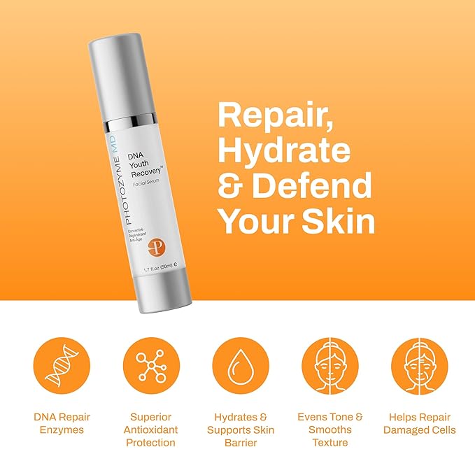 Photozyme DNA Youth Recovery Facial Serum | 1.7 Fl Oz-Velvo Beauty