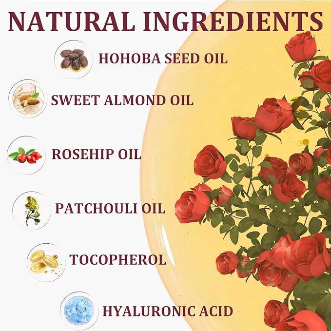 Magic Body Firming Oil, Luxury Body Oil for Crepe Skin, Tightening & Hydrating Body Oil After Shower with Vitamin E and Rosehip, Non-Greasy Body Serum Oil for Thighs, Arms, Chest, 100ML / 3.38 Fl Oz-Velvo Beauty