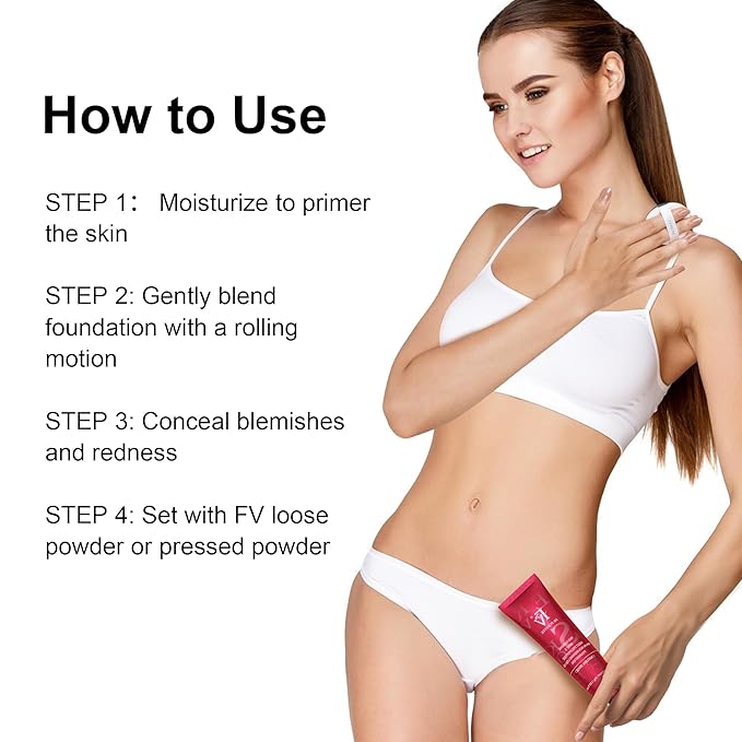 FV 2 Pack Hydrating Liquid Foundation Makeup, Waterproof & Lightweight, Natural Finish with Medium Coverage, Ideal for Dry and Normal Skin (Nourishing Classic Ivory)-Velvo Beauty